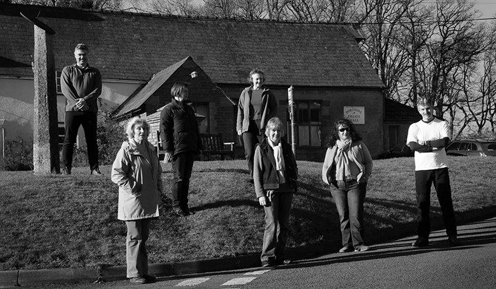 Flicks in the Sticks volunteers at Dorstone